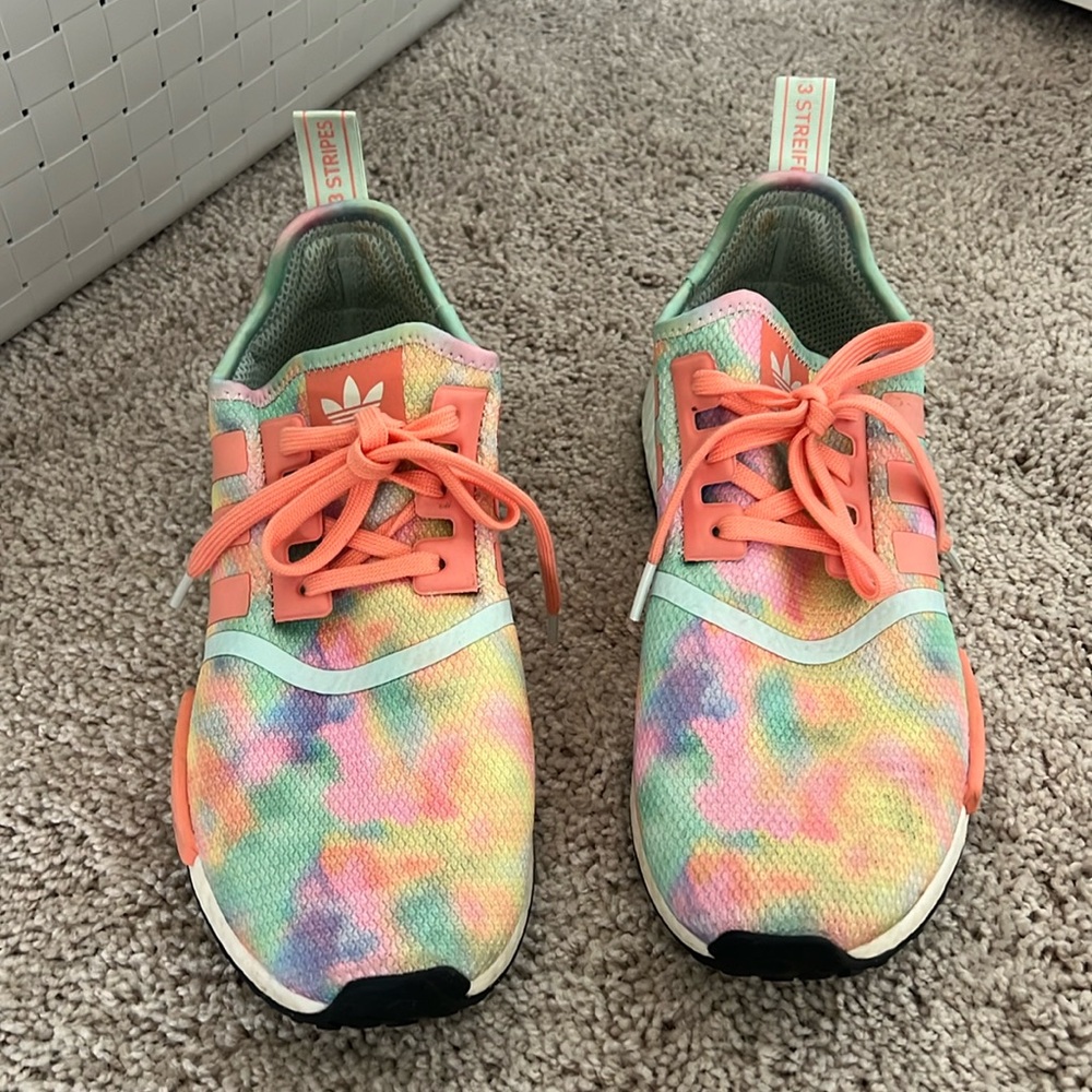 tie dye adidas shoes